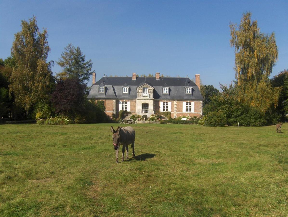 לינה וארוחת בוקר Saint-Éloi-de-Fourques Manoir D'Hermos מראה חיצוני תמונה