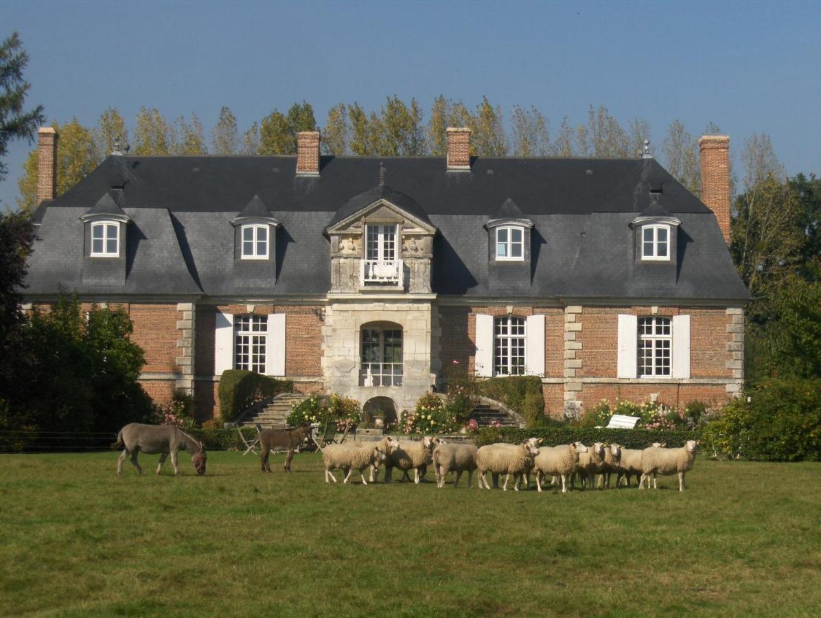 לינה וארוחת בוקר Saint-Éloi-de-Fourques Manoir D'Hermos מראה חיצוני תמונה