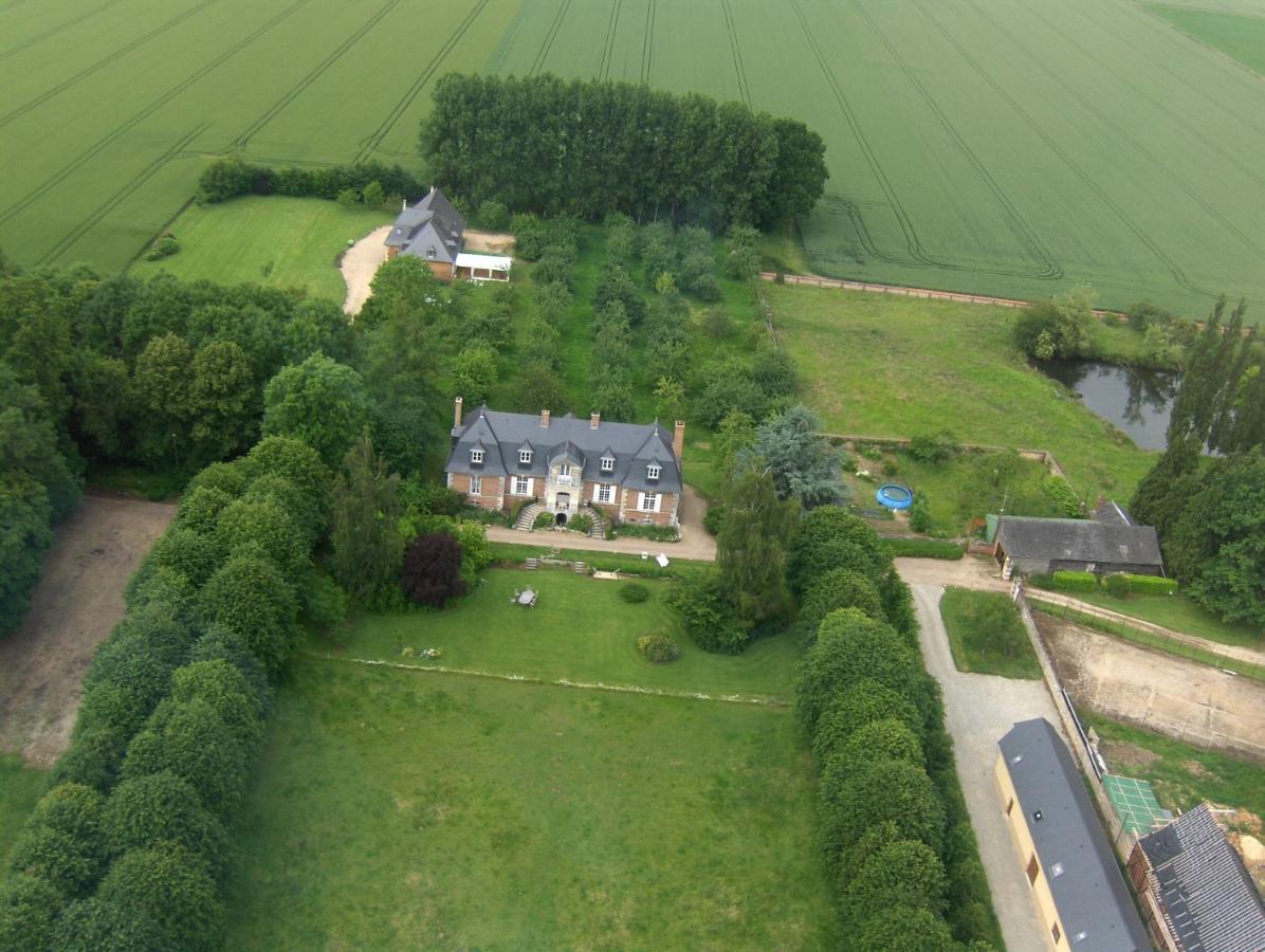 לינה וארוחת בוקר Saint-Éloi-de-Fourques Manoir D'Hermos מראה חיצוני תמונה